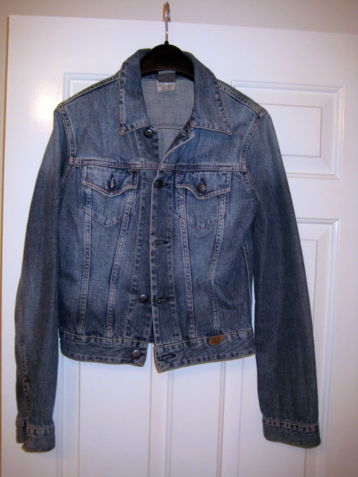 Jeans jacket on ebay